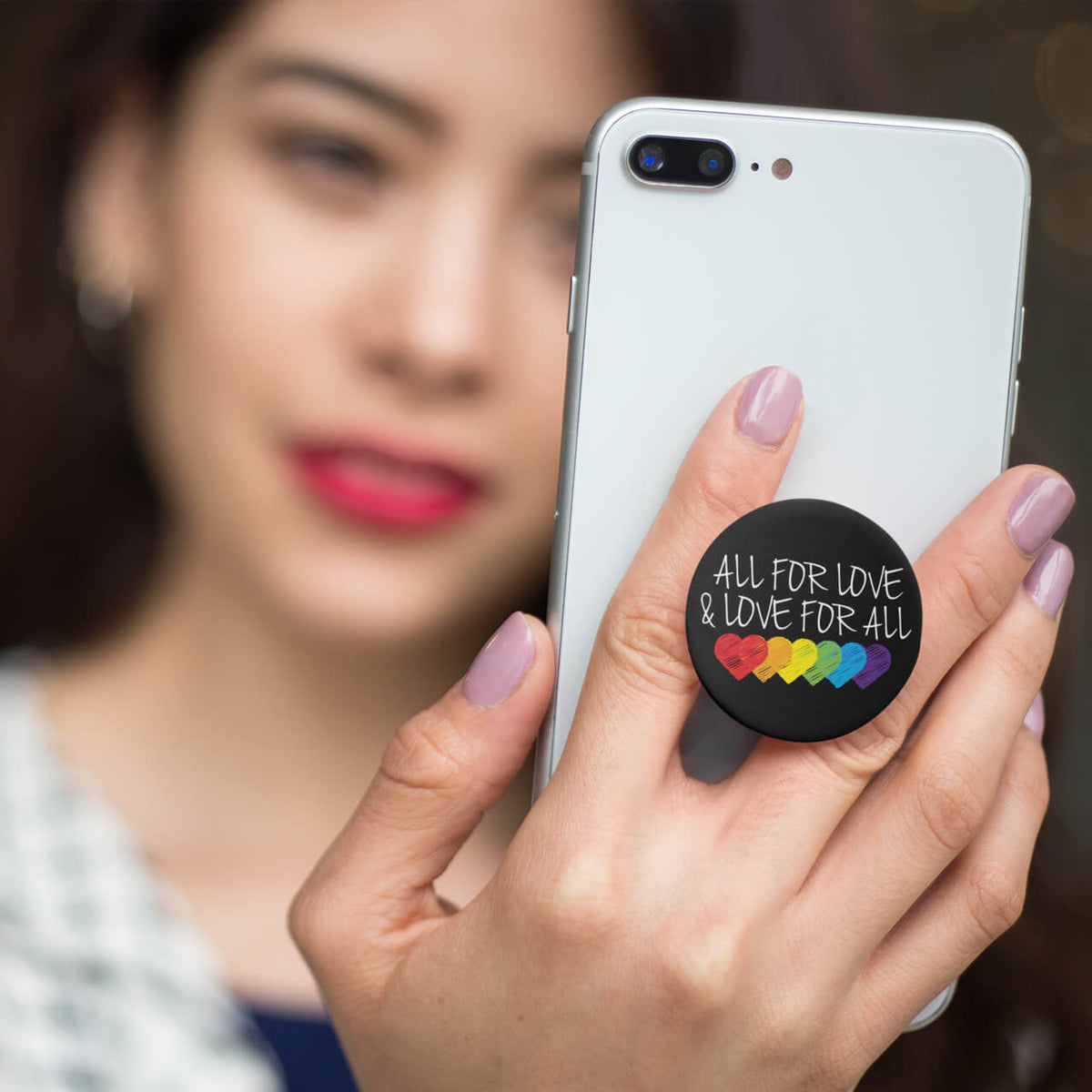 All For Love & Love For All Phone Grip - Fans Of Free